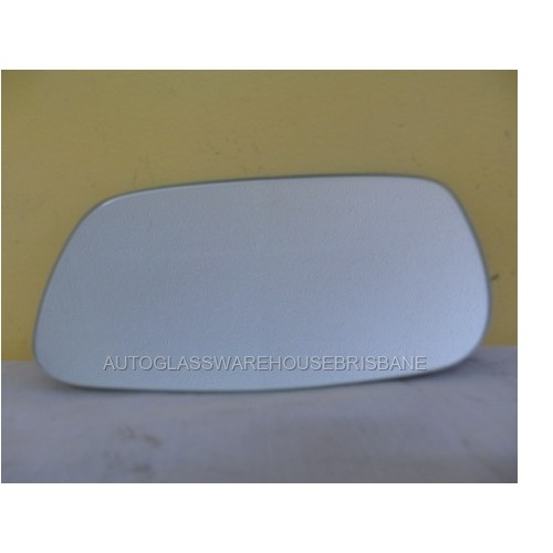 HOLDEN CALIBRA YE - 9/1991 to 1997 - 2DR COUPE - PASSENGER - LEFT SIDE MIRROR GLASS - FLAT GLASS ONLY - 167W X 95H