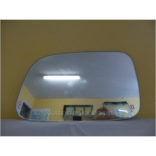 JEEP GRAND CHEROKEE WJ LAREDO - 4WD WAGON 6/1999>6/2005 - PASSENGER - LEFT SIDE MIRROR-NEW (flat mirror glass only) 193mm wide X 120mm high