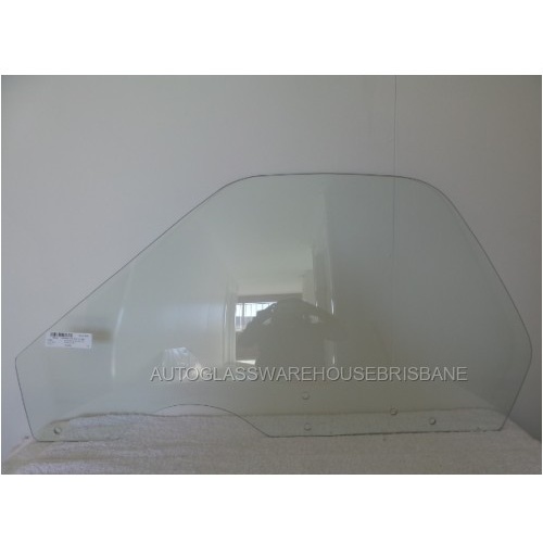 FORD FALCON XA/XB/XC - 1972 to 1978 - 2DR UTE/PANEL VAN - PASSENGERS - LEFT SIDE FRONT DOOR GLASS - CLEAR - MADE-TO-ORDER - NEW