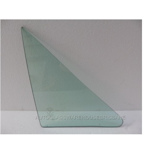 FORD FALCON XW/XY - 1969 TO 1971 - SEDAN/WAGON/UTE/PANEL VAN - DRIVERS - RIGHT SIDE FRONT QUARTER GLASS - GREEN - MADE-TO-ORDER - NEW