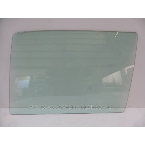 FORD ESCORT MK 11 - 1974 TO 1981 - 2DR COUPE - PASSENGERS - LEFT SIDE FRONT DOOR GLASS - GREEN - MADE TO ORDER - NEW