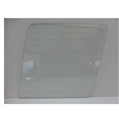 FORD ESCORT MK 11 - 1974 TO 1981 - 4DR SEDAN - PASSENGERS - LEFT SIDE FRONT DOOR GLASS - CLEAR - MADE TO ORDER - NEW