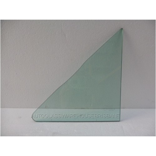 FORD FALCON XL/XM/XP - 1962 to 1965 - 2DR COUPE - PASSENGER - LEFT SIDE FRONT QUARTER GLASS - GREEN - NEW - MADE TO ORDER