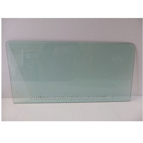 FORD FALCON XL/XM/XP - 1962 TO 1965 - 2DR COUPE - DRIVER - RIGHT SIDE FRONT DOOR GLASS - GREEN - NEW - (MADE TO ORDER)