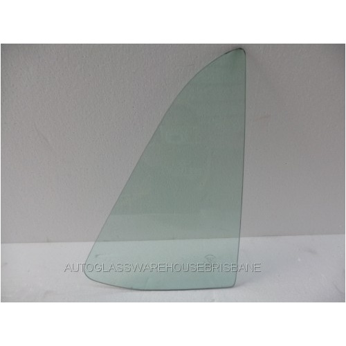 FORD FALCON XC - 1976 to 1979 - 4DR SEDAN - DRIVERS - RIGHT SIDE REAR QUARTER GLASS - GREEN - MADE TO ORDER - NEW