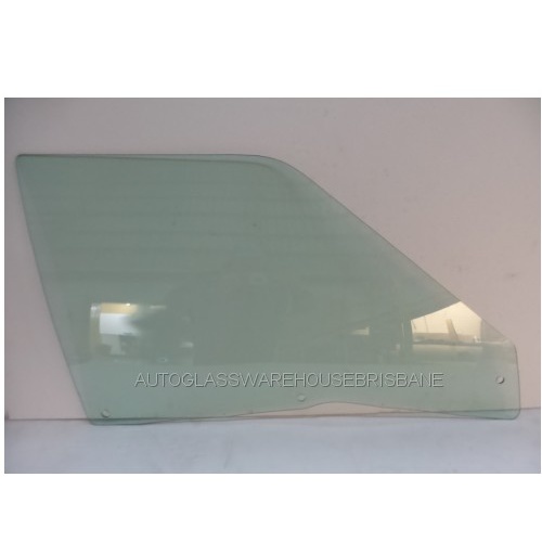 FORD FALCON XA/XB - 1972 TO 1973 - 4DR SEDAN - DRIVERS - RIGHT SIDE FRONT DOOR GLASS (FULL) - GREEN - NEW