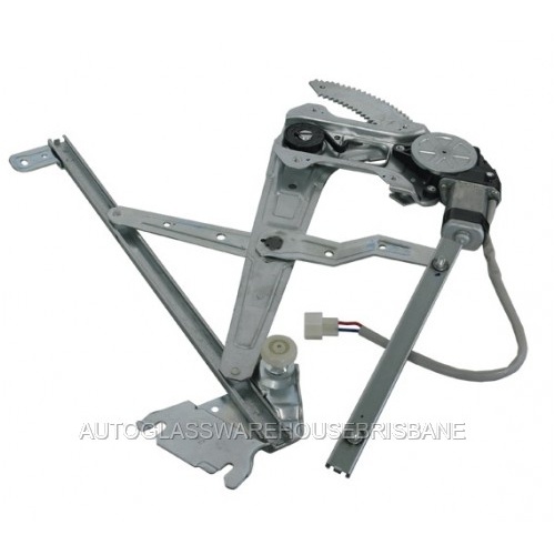 SUBARU FORESTER - 6/2002 to 12/2007 - PASSENGERS - LEFT SIDE FRONT WINDOW REGULATOR - ELECTRIC WITH MOTOR - NEW