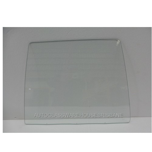 HOLDEN KINGSWOOD HQ- HJ - HX - HZ - WB - 7/1971 to 11/1984 - 4DR SEDAN - DRIVER - RIGHT SIDE REAR DOOR GLASS - CLEAR - NEW - MADE TO ORDER