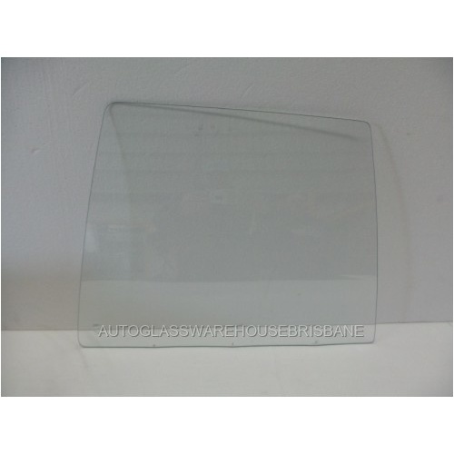 HOLDEN KINGSWOOD HQ- HJ - HX - HZ - WB - 7/1971 to 11/1984 - 4DR SEDAN - PASSENGER - LEFT SIDE REAR DOOR GLASS - CLEAR - NEW - MADE TO ORDER