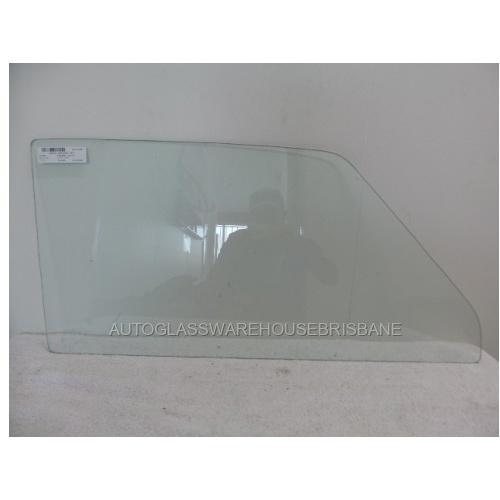 MAZDA R100 MA - 1/1968 to 1/1973 - 2DR COUPE - DRIVERS - RIGHT SIDE FRONT DOOR GLASS - CLEAR - MADE-TO-ORDER - NEW