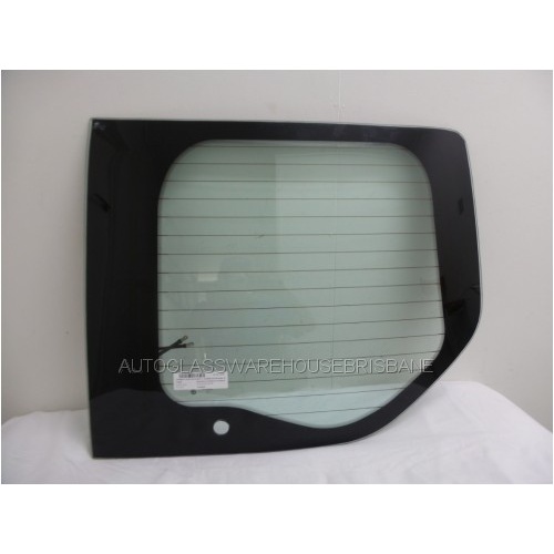 FORD TRANSIT CUSTOM LWB - 1/2013 to CURRENT - RIGHT SIDE REAR BARN DOOR GLASS - WIPER HOLE - NEW