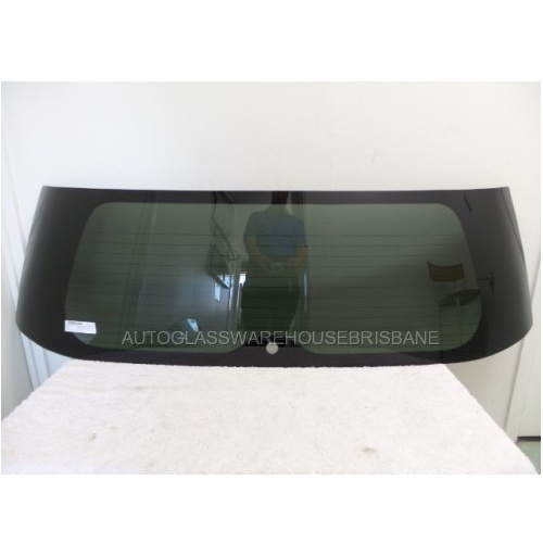 NISSAN ELGRAND E52 - 1/2011 TO CURRENT - PEOPLE MOVER - REAR WINDSCREEN GLASS - DARK GREY - HEATED - NEW