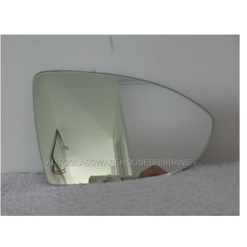 VOLKSWAGEN GOLF VII - 4/2013 TO 4/2021 - 5DR HATCH - DRIVERS - RIGHT SIDE MIRROR - FLAT GLASS ONLY - 160MM X 109MM HIGH - NEW