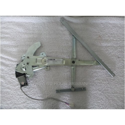 HOLDEN RODEO RA - 3/2003 TO 12/2006 - UTE - PASSENGER - LEFT SIDE FRONT WINDOW REGULATOR - ELECTRIC - 2 PIN PLUG - NEW