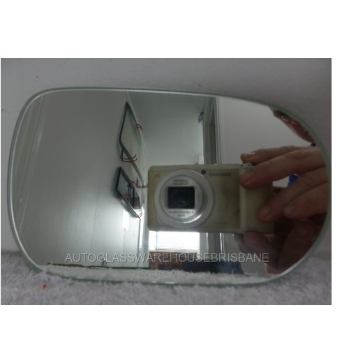 NISSAN SKYLINE R33 - 1/1993 to 1/1998 - 2DR COUPE/4DR SEDAN - DRIVERS - RIGHT SIDE MIRROR - FLAT GLASS ONLY - 156MM WIDE X 95MM HIGH - NEW