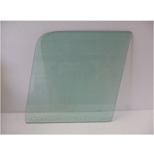 FORD F100 - 1957 to 1960 - UTE - PASSENGERS - LEFT SIDE FRONT DOOR GLASS - GREEN - MADE TO ORDER - NEW