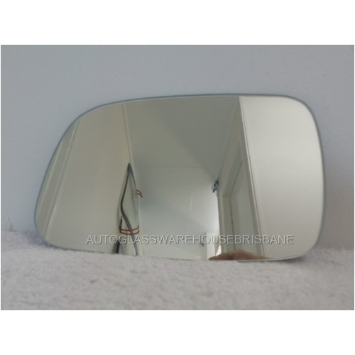 JEEP GRAND CHEROKEE WJ/WG - 6/1999 to 6/2005 - 4DR WAGON - LEFT SIDE MIRROR - FLAT GLASS ONLY - 200mm WIDE X 123mm HIGH - NEW