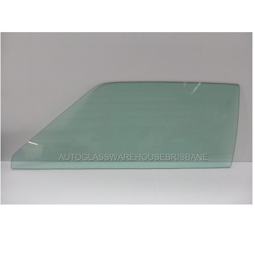 HOLDEN TORANA LH-LX-UC - 5/1974 to 1/1980 - 2DR HATCH (AUSTRALIA MADE) - PASSENGERS - LEFT FRONT DOOR GLASS - GREEN - MADE-TO-ORDER - NEW