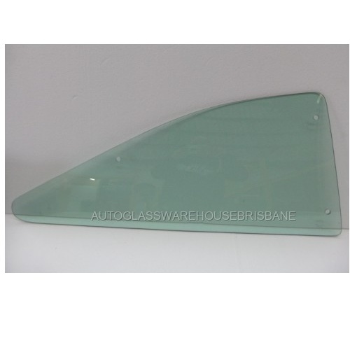 HOLDEN TORANA LX-UC - 5/1974 to 1/1980 - 2DR HATCH (AUSTRALIA MADE) - DRIVER - RIGHT SIDE REAR OPERA GLASS - GREEN - NEW - MADE TO ORDER