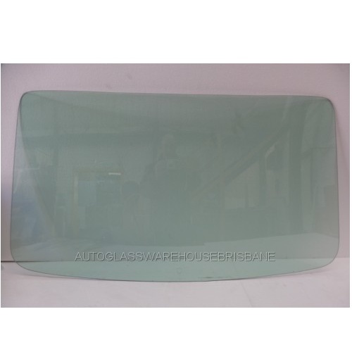 HOLDEN TORANA LH-LX-UC - 5/1974 to 1/1980 - 2DR HATCH (AUSTRALIA MADE) - REAR WINDSCREEN GLASS - GREEN - MADE-TO-ORDER - NEW