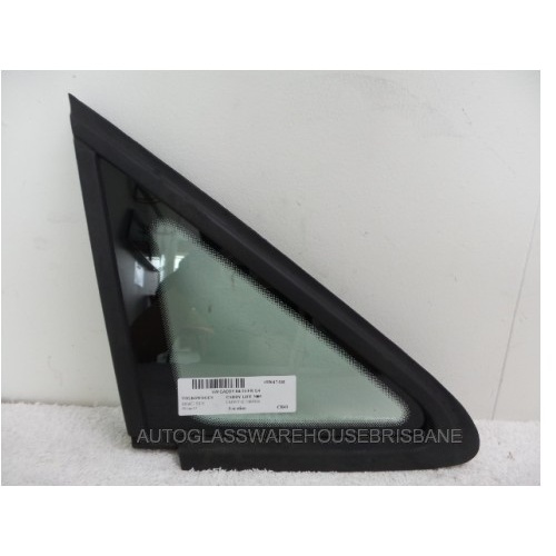 VOLKSWAGEN CADDY - 2/2005 TO 2015 - WAGON - DRIVERS - RIGHT SIDE FRONT QUARTER GLASS - (Second-hand)