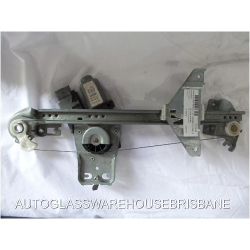 PEUGEOT 307 12/2001 to 2008 - 5DR HATCH - DRIVER - RIGHT SIDE REAR WINDOW REGULATOR - ELECTRIC - (Second-hand)
