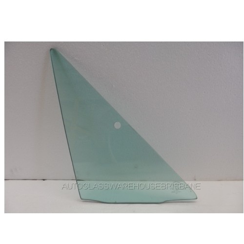 CHRYSLER VALIANT VE-VF-VG - 1967 to 1970 - 2DR HARDTOP - DRIVERS - RIGHT SIDE FRONT QUARTER GLASS - GREEN - NEW (MADE TO ORDER)