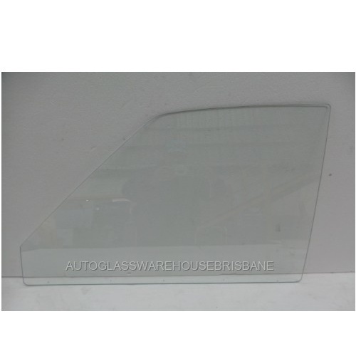 MAZDA RX-3 - 1971 to 1978 - 4DR SEDAN - PASSENGERS - LEFT SIDE FRONT DOOR GLASS - CLEAR - MADE-TO-ORDER - NEW