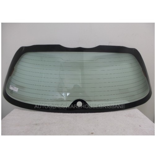 HONDA CIVIC EU - 7TH GEN - 10/2000 TO 10/2005 - 5DR HATCH  - REAR WINDSCREEN GLASS - HEATED, ONE WIPER HOLE WITH CUT OUT AT TOP OF SPOILER - NEW
