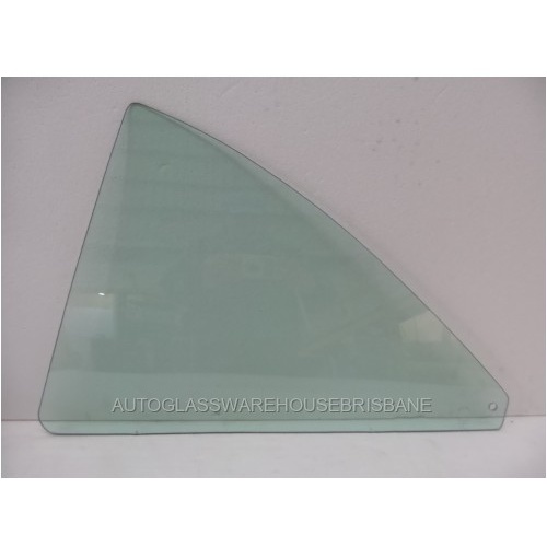 MAZDA RX-3 - 1971 to 1978 - 2DR COUPE - PASSENGERS - LEFT SIDE REAR OPERA GLASS - GREEN - MADE-TO-ORDER - NEW