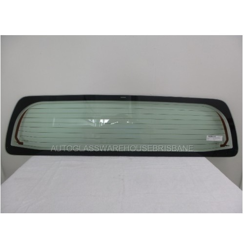 suitable for TOYOTA HILUX GGN126-TGN126 - 7/2015 TO CURRENT - UTE - REAR WINDSCREEN GLASS - HEATED - NEW