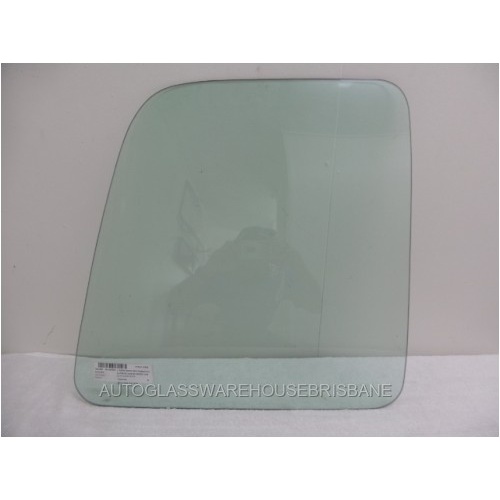 suitable for TOYOTA LANDCRUISER 80 SERIES - 5/1990 to 3/1998 - 5DR WAGON - PASSENGERS - LEFT SIDE REAR BARN DOOR GLASS - NOT HEATED - SMALL - NEW