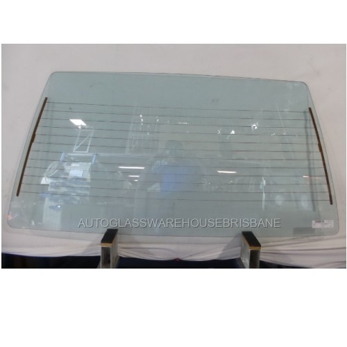 suitable for TOYOTA LITEACE KM30 - 8/1985 to 3/1992 - VAN - REAR WINDSCREEN GLASS - HIGHROOF - 650mm high X 1324w - (Second-hand)