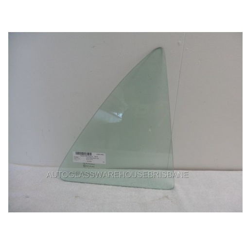 MAZDA 323 BJ PROTAGE - 9/1998 to 12/2003 - 4DR SEDAN - DRIVERS - RIGHT SIDE REAR QUARTER GLASS - GREEN - NEW