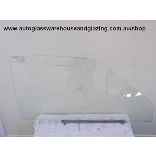 DAIHATSU CHARADE G100 - 6/1987 to 6/1993 - 3DR HATCH - DRIVERS - RIGHT SIDE FRONT DOOR GLASS - NEW