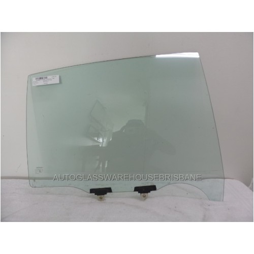 suitable for TOYOTA ARISTO JZS147 - 1/1991 to 1996 - 4DR SEDAN - DRIVER - RIGHT SIDE REAR DOOR GLASS - (SECOND-HAND)