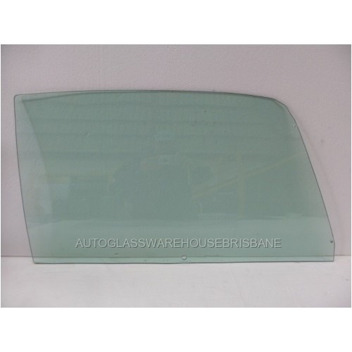 CHRYSLER VALIANT VH CHARGER - 1971 to 1972 - 2DR COUPE - DRIVERS - RIGHT SIDE FRONT DOOR GLASS - GREEN - NEW (MADE TO ORDER)