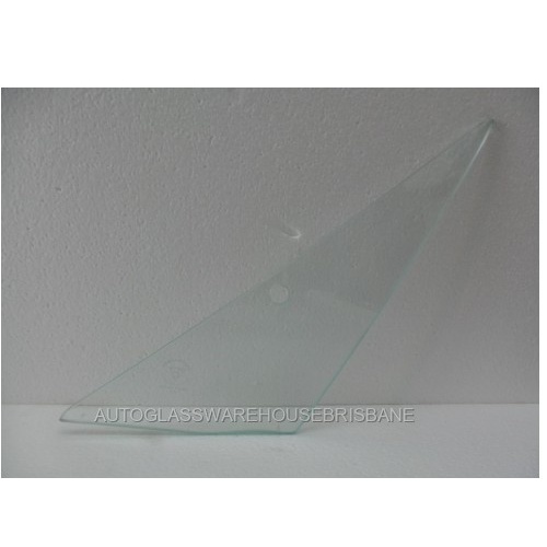 CHRYSLER VALIANT VH CHARGER - 1971 to 1972 - SEDAN/COUPE - PASSENGERS - LEFT SIDE FRONT QUARTER GLASS (WITH VENT) - CLEAR - NEW (MADE TO ORDER)