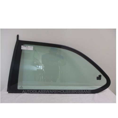 BMW 3 SERIES E36 - 5/1991 to 9/2000 - 3DR HATCH COMPACT - LEFT SIDE REAR FLIPPER GLASS - ENCAPSULATED - (Second-hand)