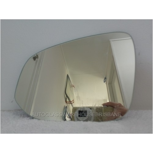 suitable for TOYOTA RAV4 40 SERIES - 2/2013 to 5/2019 - 5DR WAGON - PASSENGERS - LEFT SIDE MIRROR - FLAT GLASS ONLY - 190MM WIDE X 143MM HIGH - NEW