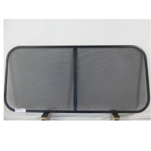 FORD TRANSIT VH/VJ/VM - 10/2000 TO 9/2014 -  SECURITY AND INSECT MESH FOR LEFT SIDE BONDED SLIDING WINDOW - (SUIT 58726_1) - NEW