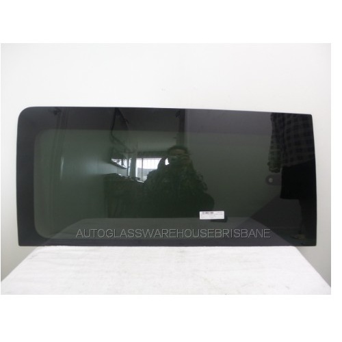 LDV G10 MPV - 04/2015 to CURRENT - VAN - PASSENGERS - LEFT SIDE REAR CARGO GLASS - 1 HOLE - PRIVACY TINT - NEW