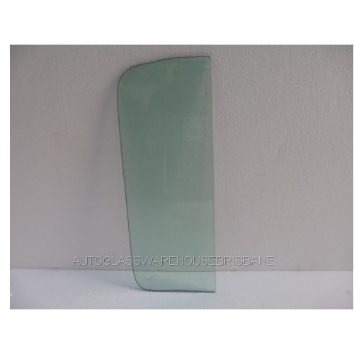 FORD F100 - 1956 - UTE - PASSENGERS - LEFT SIDE FRONT QUARTER GLASS - GREEN - MADE TO ORDER - NEW