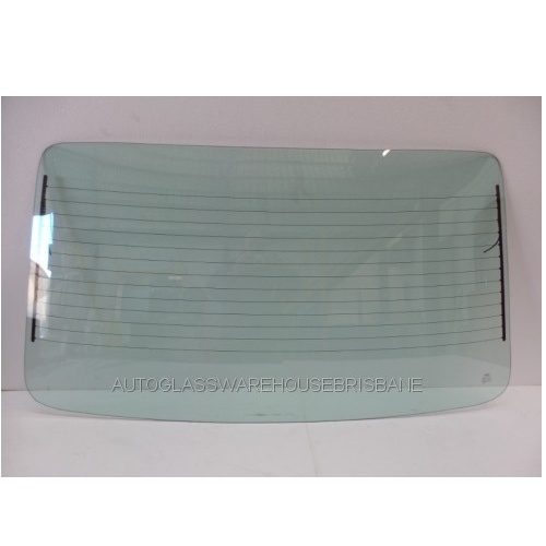 HOLDEN TORANA LH-LX-UC - 5/1974 to 1/1980 - 2DR HATCH (AUSTRALIA MADE) - REAR WINDSCREEN GLASS - DEMISTER - GREEN - NEW - MADE TO ORDER