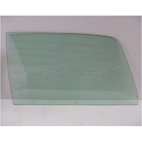 CHRYSLER VALIANT VH-VJ - 1971 to 1972 - 2DR HARDTOP - DRIVERS - RIGHT SIDE FRONT DOOR GLASS (WITH VENT) - GREEN - NEW (MADE TO ORDER)