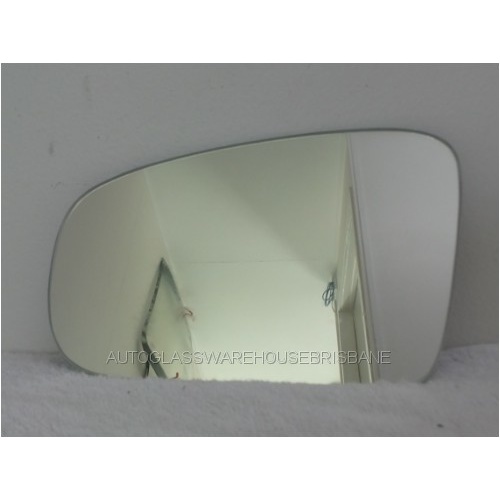 MERCEDES S CLASS W220 - 4/1999 to 4/2006 - SEDAN - LEFT SIDE MIRROR - FLAT GLASS ONLY - 165 x 105 (ROUND CORNERS) - NEW