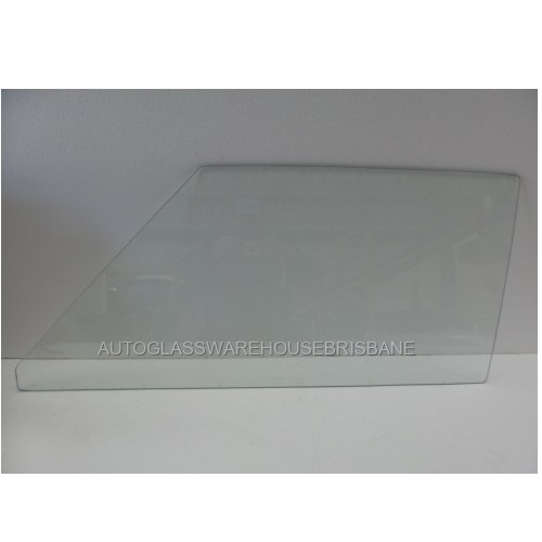 MAZDA RX-2 - CAPELLA S122A - 1970 to 1978 - 2DR COUPE - PASSENGERS - LEFT SIDE FRONT DOOR GLASS - CLEAR - MADE-TO-ORDER - NEW