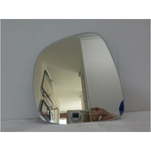 MERCEDES VITO 639 - 5/2004 to 1/2011 - SWB/LWB VAN - LEFT SIDE MIRROR - FLAT GLASS ONLY - 205mm HIGH X 185mm WIDE - NEW