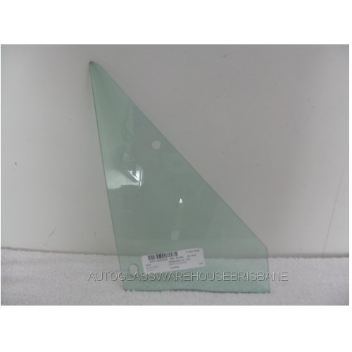 JEEP CHEROKEE JB - 4/1994 to 7/1997 - 4DR WAGON - DRIVERS - RIGHT SIDE FRONT QUARTER GLASS - 2 HOLES - GREEN - NEW