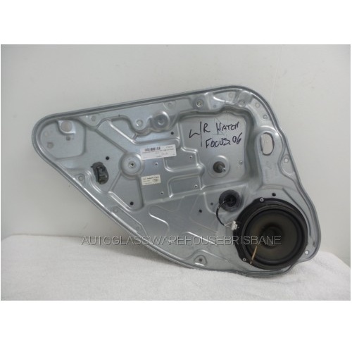 FORD FOCUS LS/LT/LV - 2005 to 2008 - 5DR HATCH - LEFT SIDE REAR WINDOW REGULATOR - MANUAL - (Second-hand)